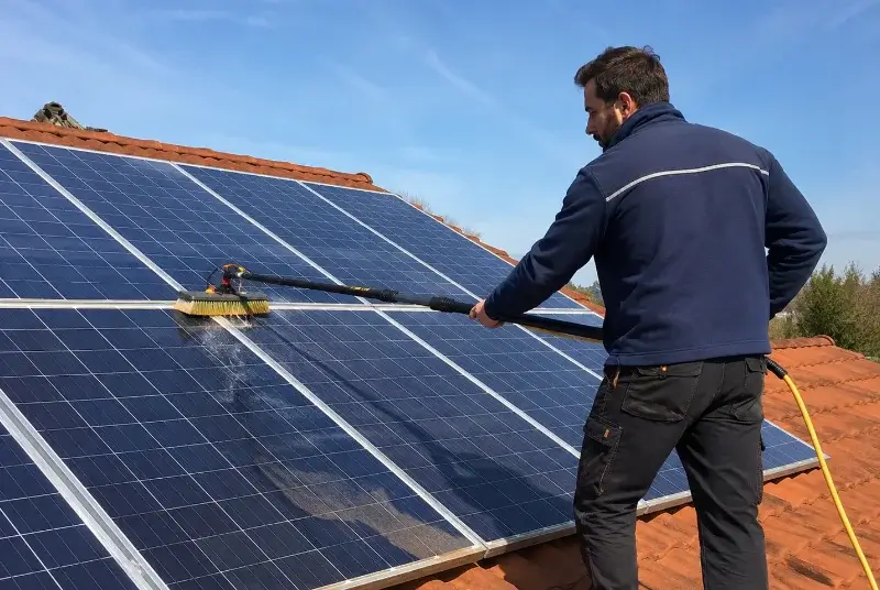 Nettoyage et entretien de panneaux solaires à Tiffauges