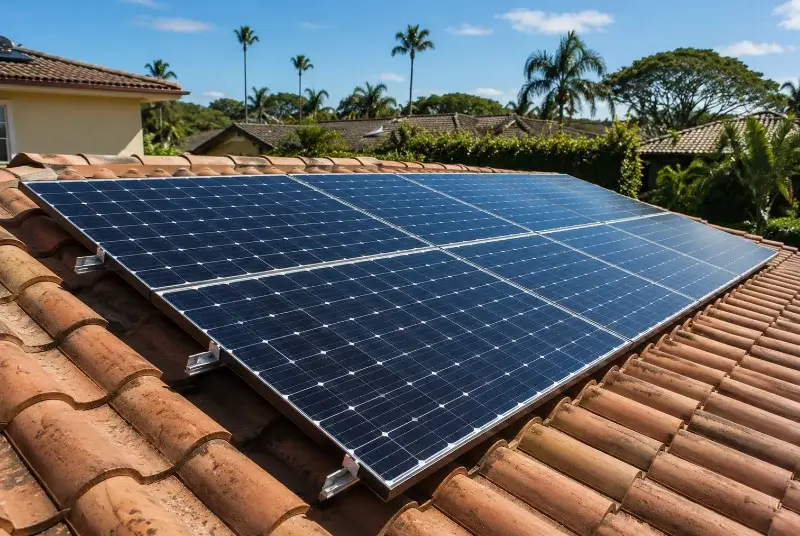 Installation de panneaux solaires à Tiffauges